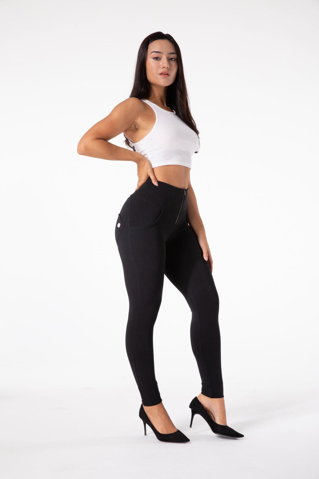 Enge Leggings mit hoher Taille für Damen