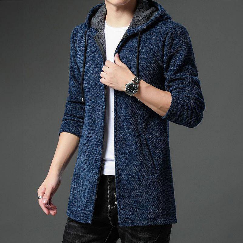 Kapuzenjacke mit Kordelzug für Herren