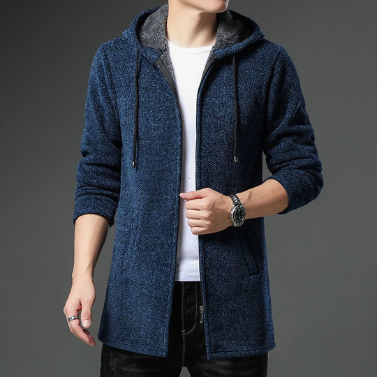 Kapuzenjacke mit Kordelzug für Herren
