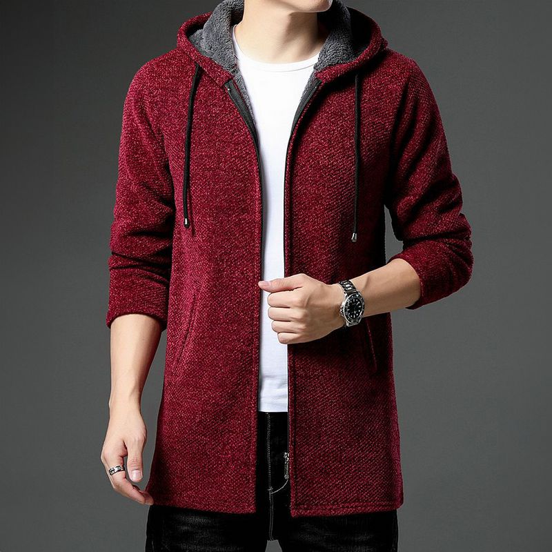 Kapuzenjacke mit Kordelzug für Herren