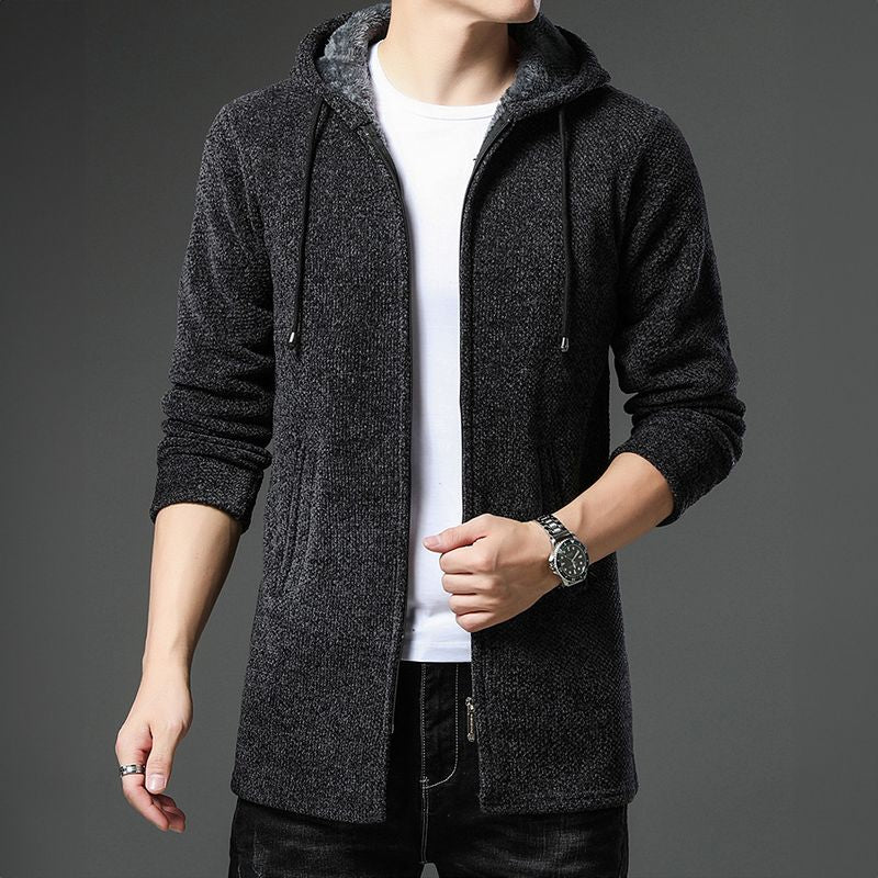 Kapuzenjacke mit Kordelzug für Herren