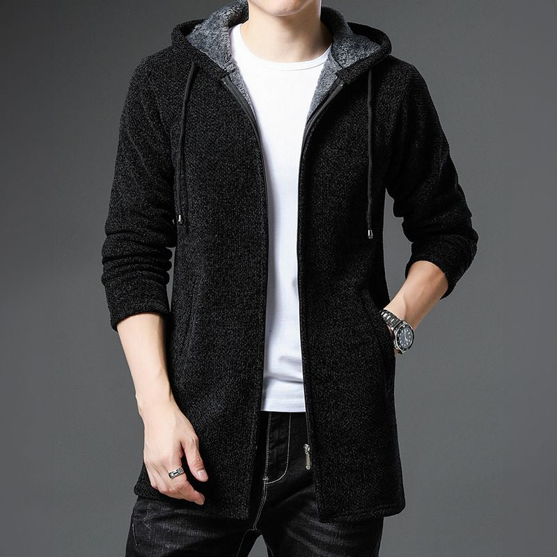 Kapuzenjacke mit Kordelzug für Herren