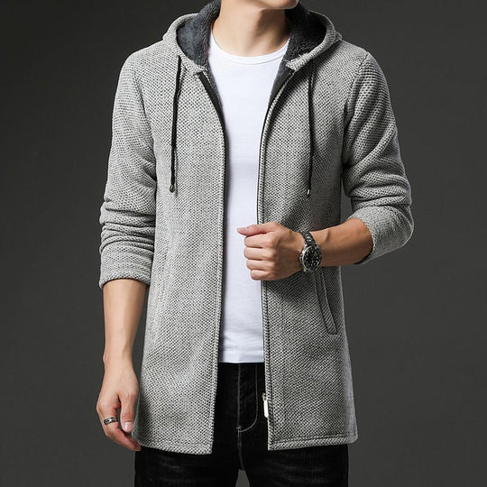 Kapuzenjacke mit Kordelzug für Herren