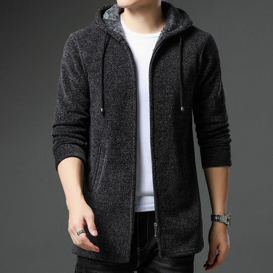 Kapuzenjacke mit Kordelzug für Herren