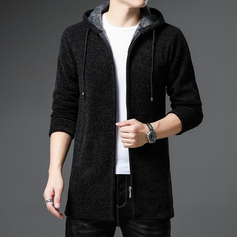 Kapuzenjacke mit Kordelzug für Herren
