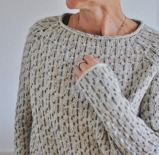 Pullover mit U-Boot-Ausschnitt für Damen