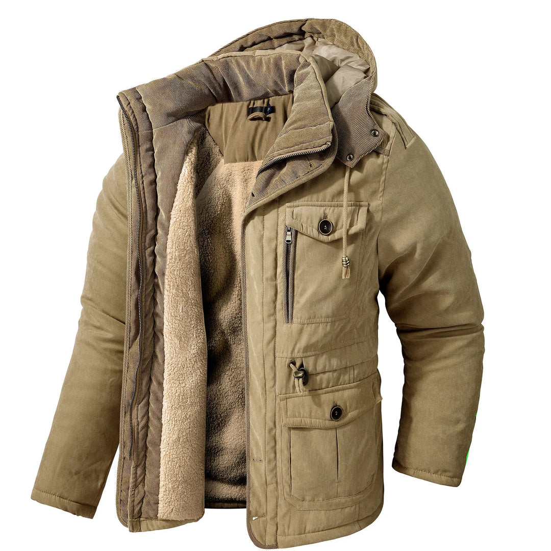 Mehrtaschen-Winterjacke für Herren