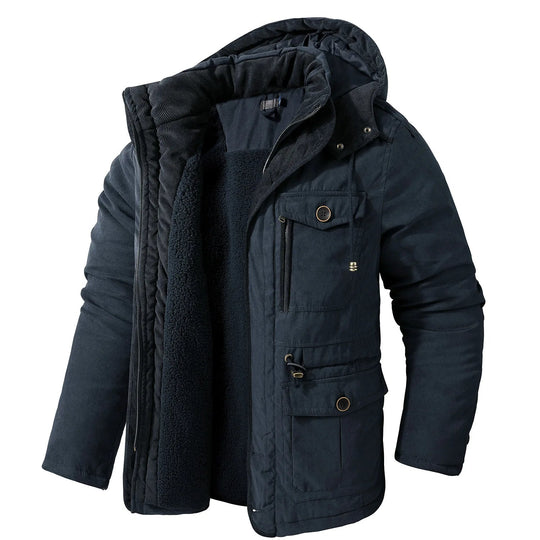 Mehrtaschen-Winterjacke für Herren