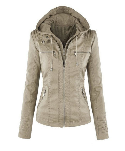 Jacke mit abnehmbarer Kapuze für Damen