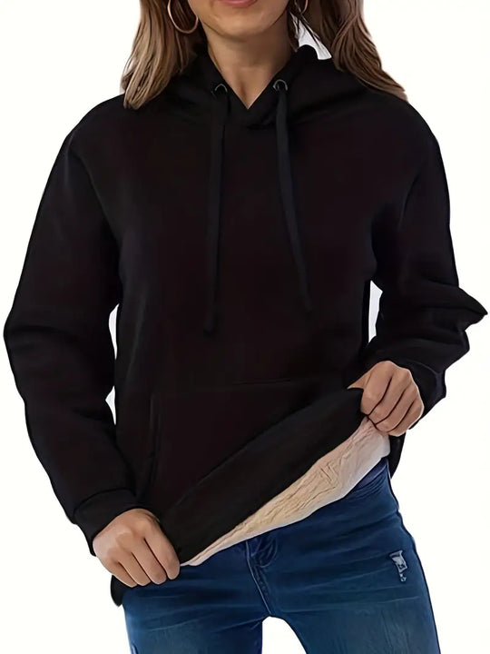 Kuscheliger Pocket-Hoodie für Damen