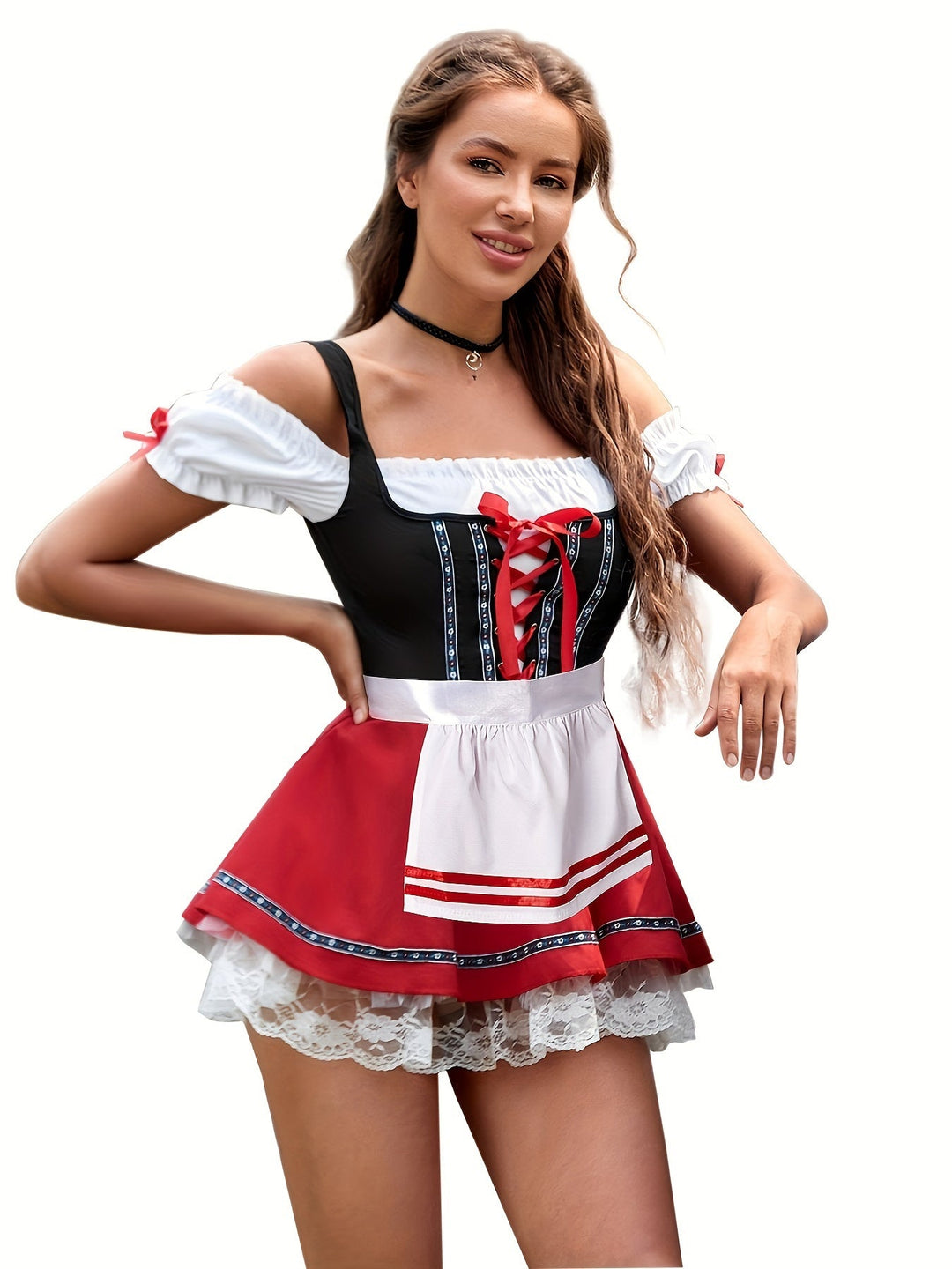 Oktoberfest Bier Dirndlkleid für Damen