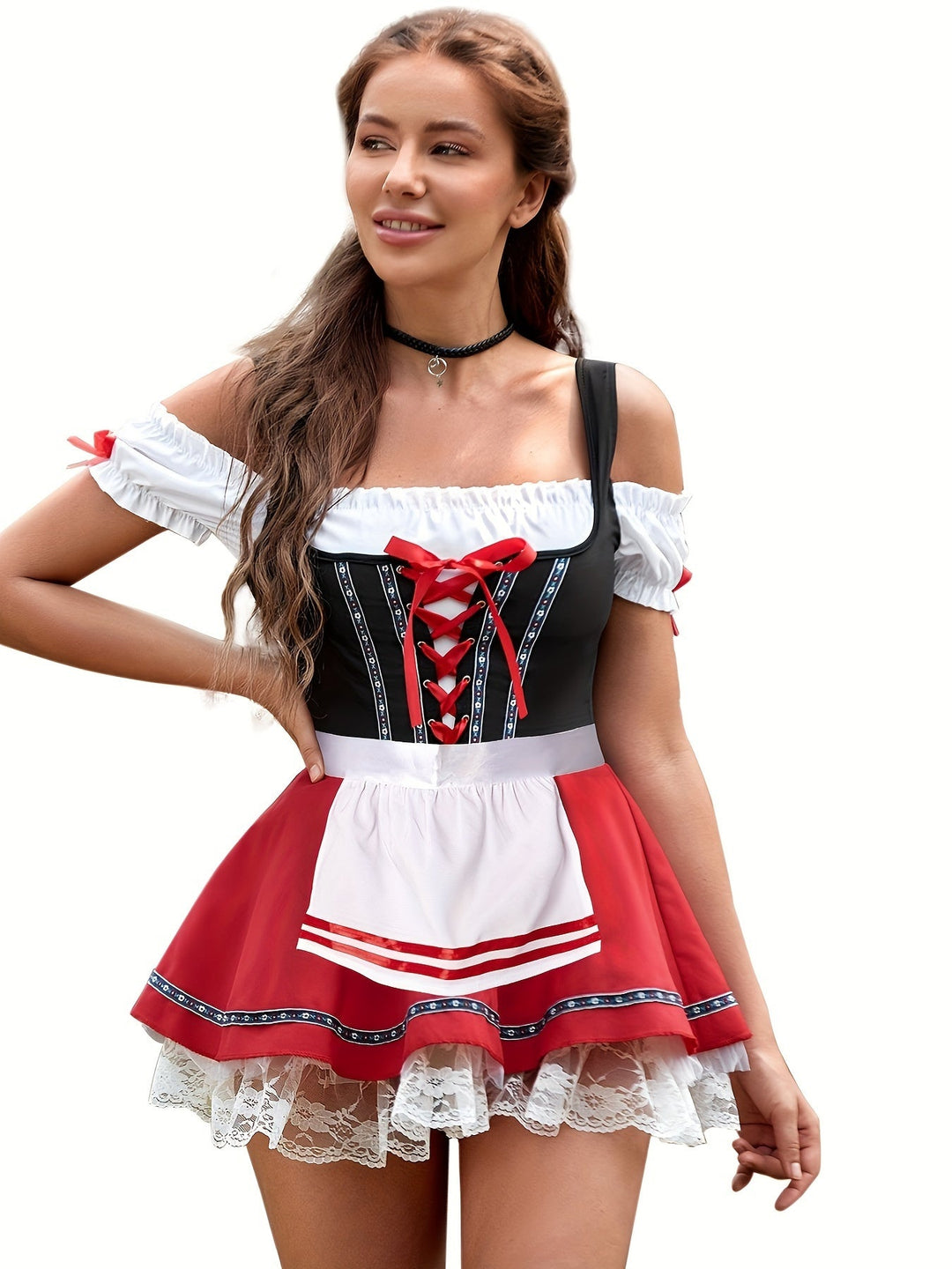 Oktoberfest Bier Dirndlkleid für Damen