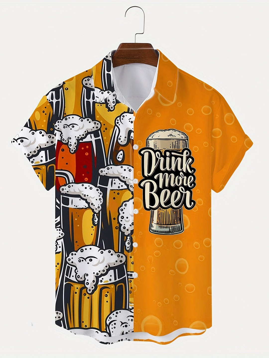 Oktoberfest-Bierdruck-Shirt für Herren