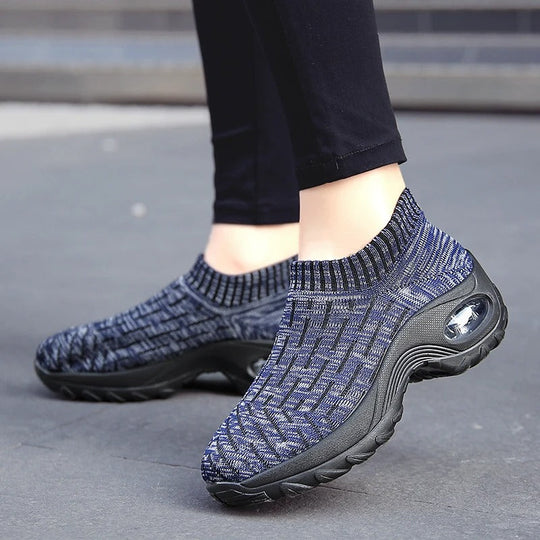 Atmungsaktive Mesh-Walking-Schuhe für Damen