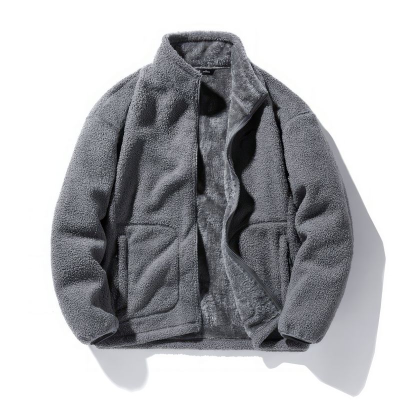 Weiche Reißverschlussjacke für Herren