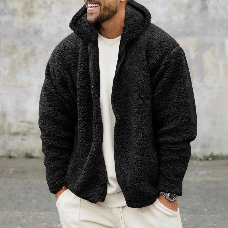Warme, lockere Jacke für Herren