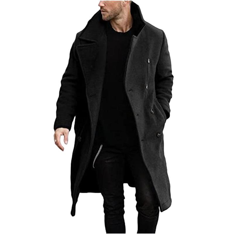 Zweireihiger Mantel für Herren