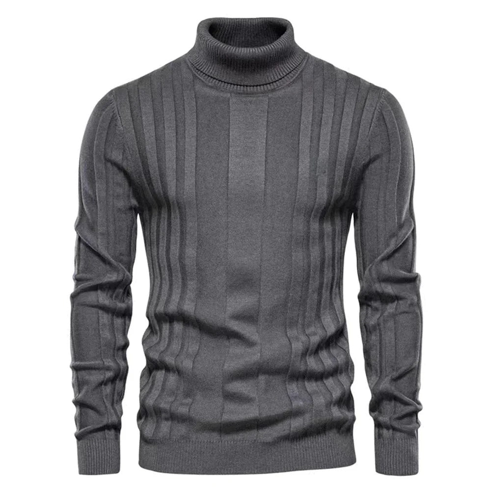 Klassischer Rollkragenpullover für Herren