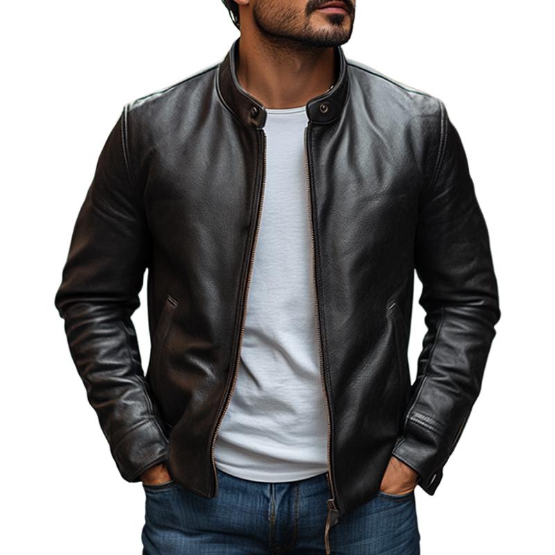 Stehkragenjacke für Herren