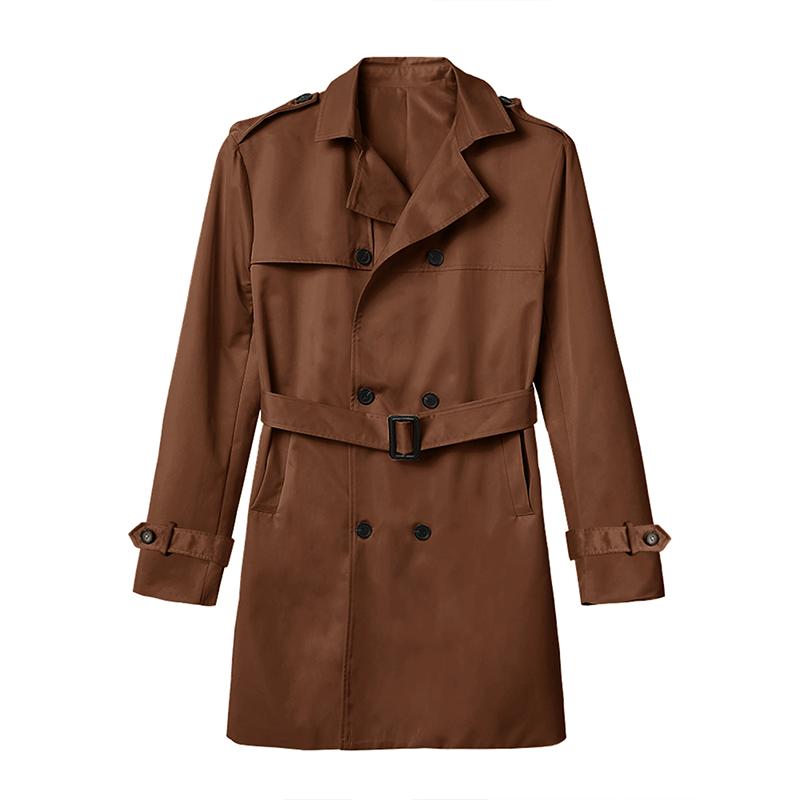 Zweireihiger Trenchcoat für Herren