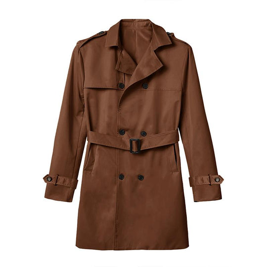 Zweireihiger Trenchcoat für Herren