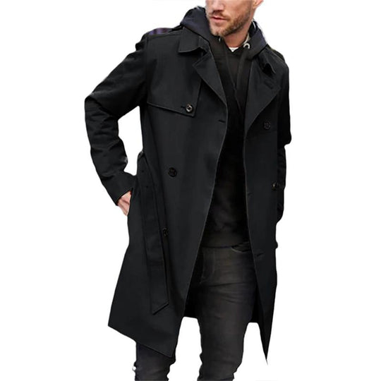 Zweireihiger Trenchcoat für Herren