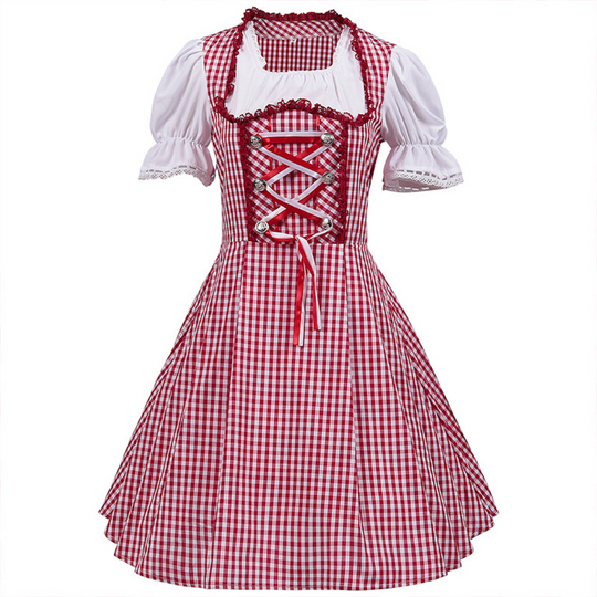 Damen Oktoberfest Trachten Dirndlkleid