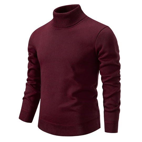 Klassischer Rollkragenpullover für Herren