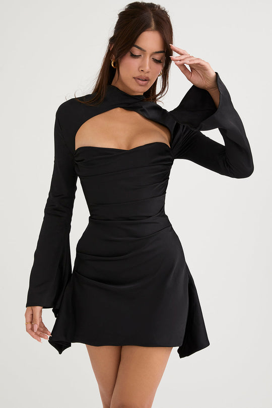 Drapiertes Korsettkleid für Damen